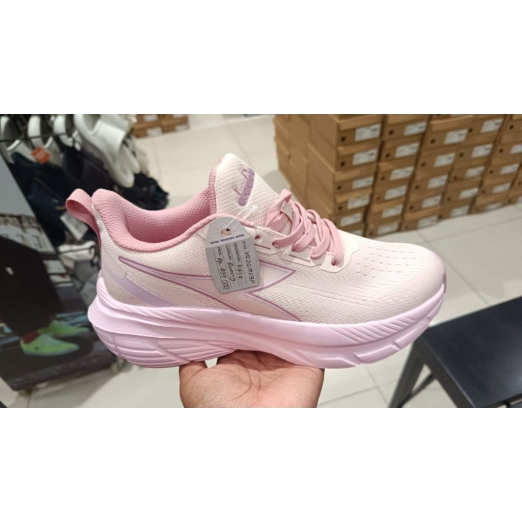 SALE DIADORA RUNNING RIFLE PINK WOMEN ORIGINAL STORE