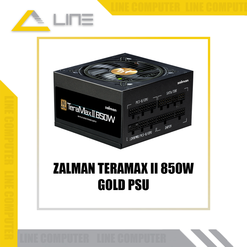 PSU ZALMAN TeraMax II ZM850-TMX2 80+ Gold - Power Supply/PSU