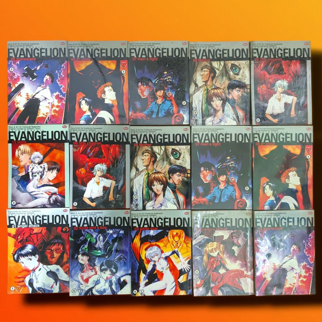 KOMIK NEON GENESIS EVANGELION (CABUTAN)
