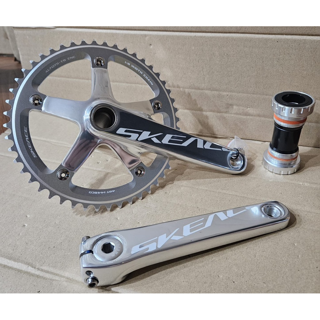 Crankset SkeAce 48T BCD144 BB HT2 Silver