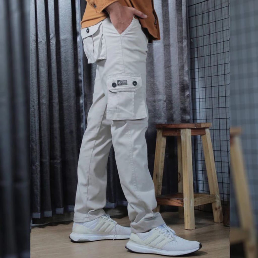 clana cargo panjang pria