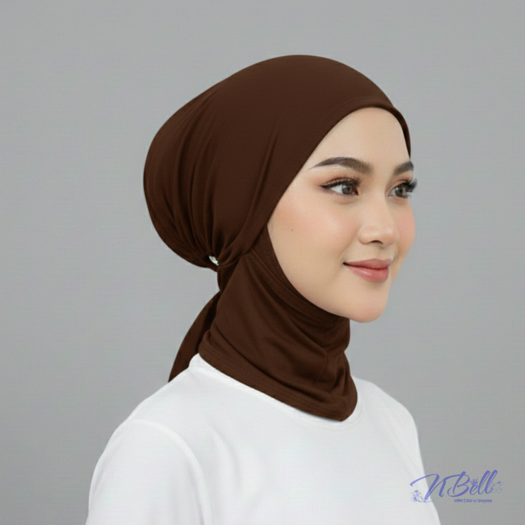 Ciput Ninja Tali Antem Kaos Inner Ninja Uro Dalaman Kerudung Murah