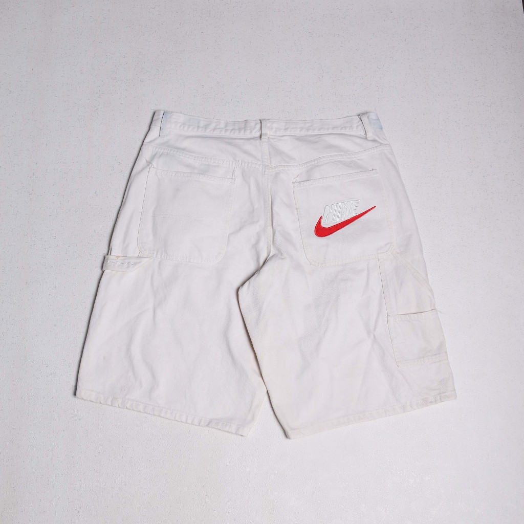 Suprem Nike Denim Short Pants Natural Jorts - 36