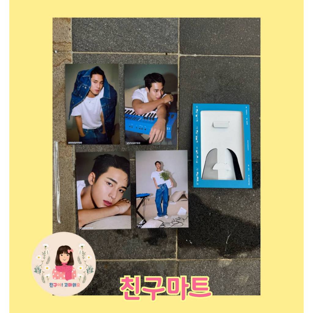[ CM READY STOCK ] MinGyu Colab Innisfree Photo (Kpop Photo Card) Mingyu