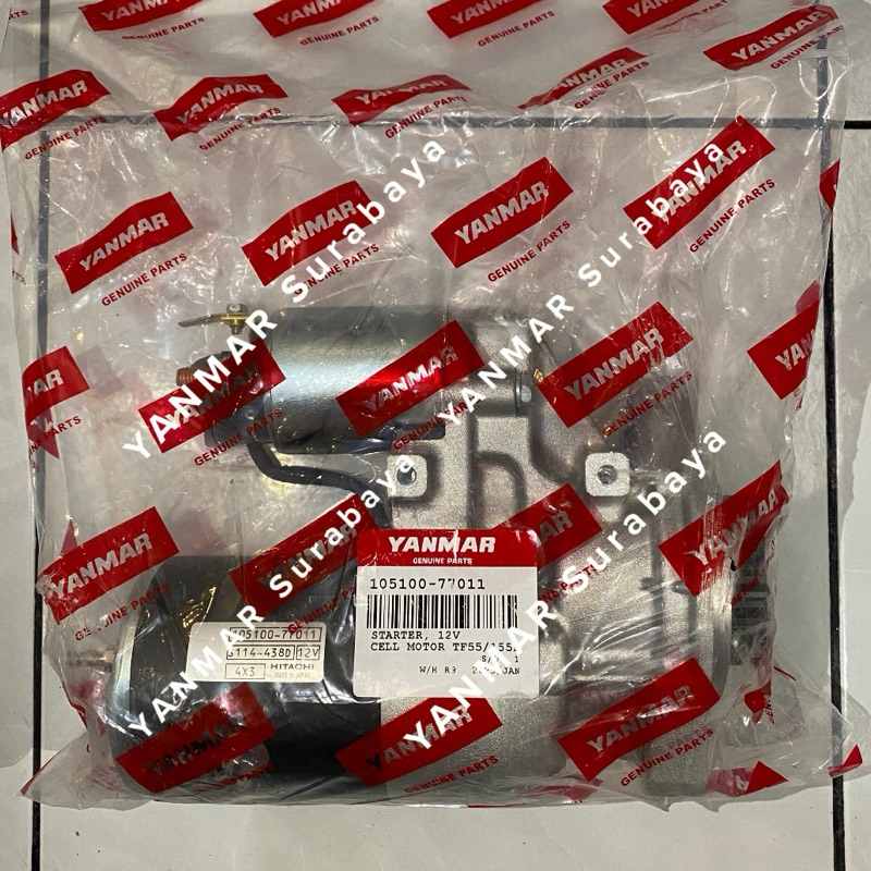 Dinamo starter assy Yanmar TF55-155 105100-77011 Original