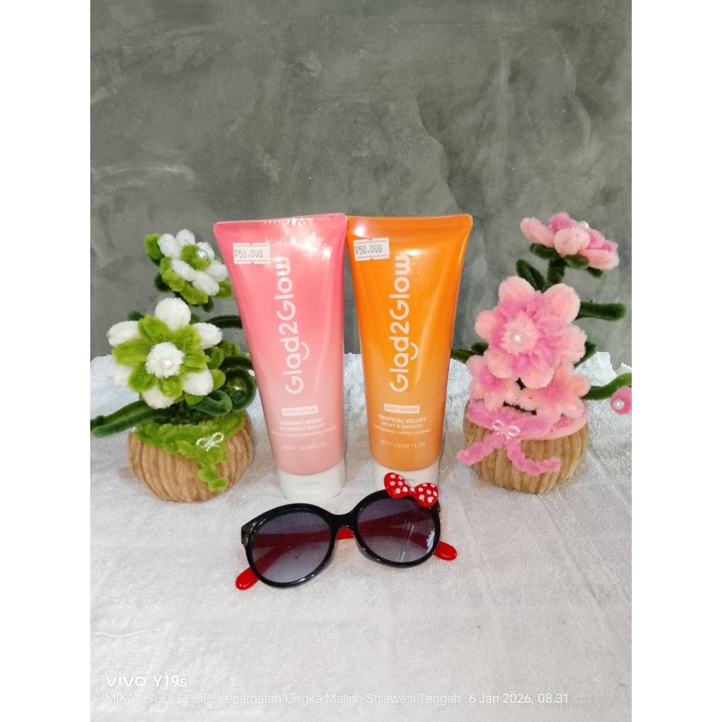Glad2glow body serum