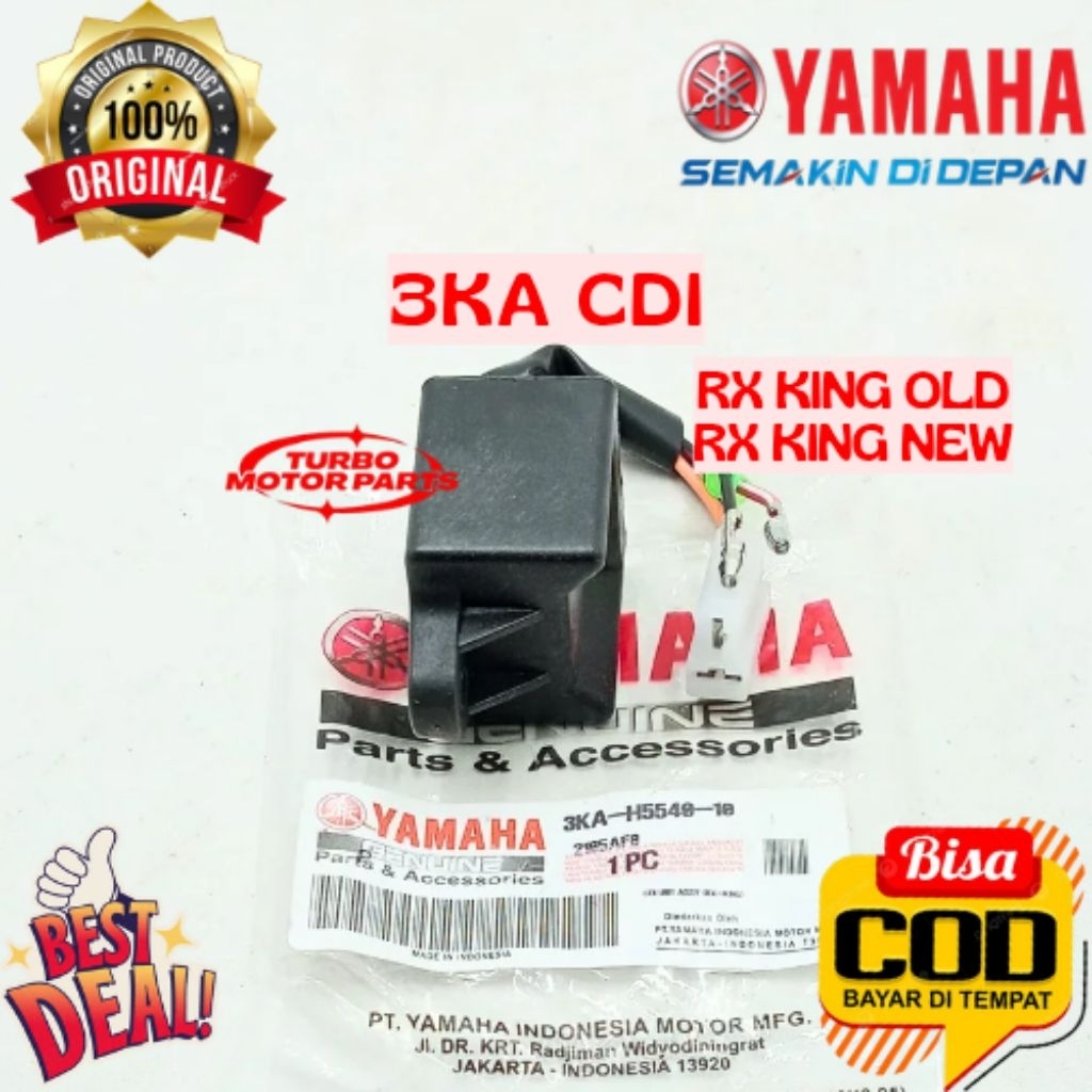 CDI ORIGINAL YAMAHA KODE 3KA, CDI RX KING OLD, CDI RX KING NEW