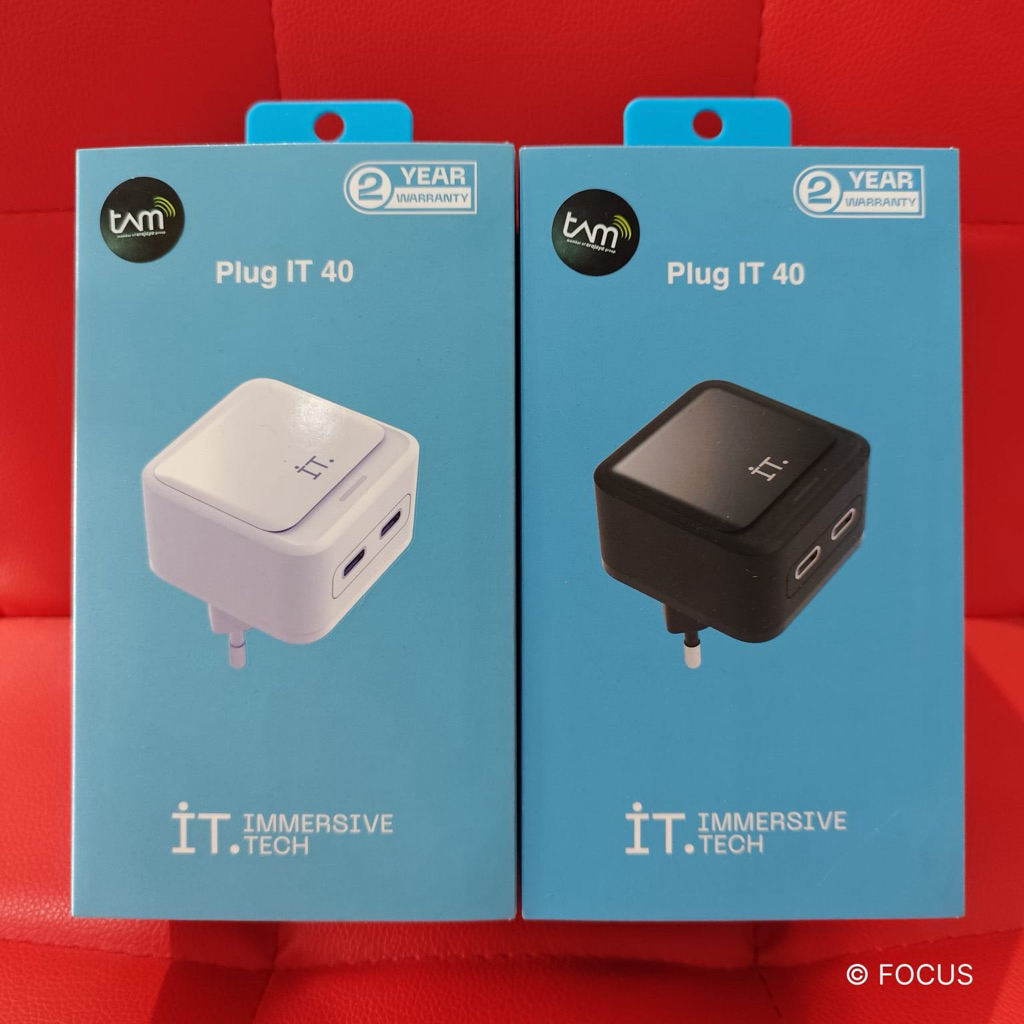 PLUG IT 40 ORIGINAL IMMERSIVE TECH GARANSI RESMI TAM