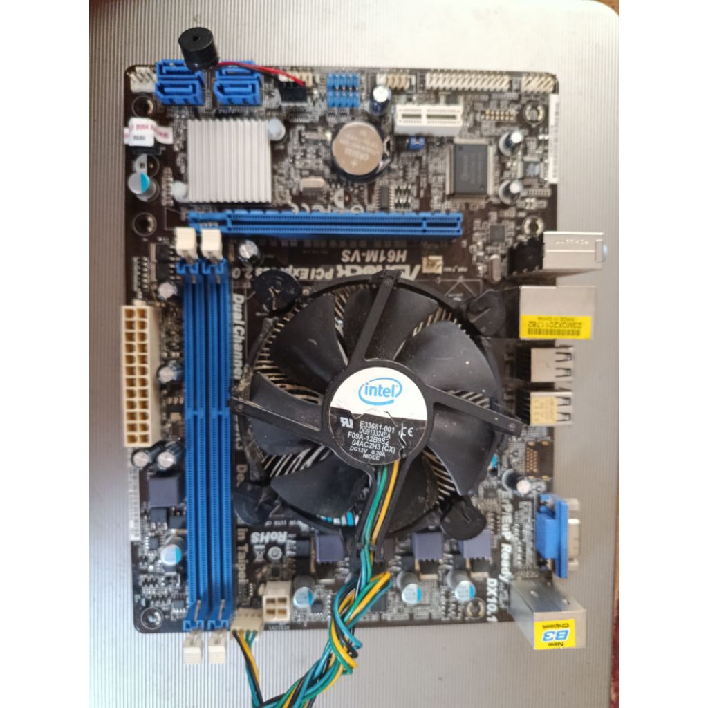 asrock h61m-vs + i5 3470