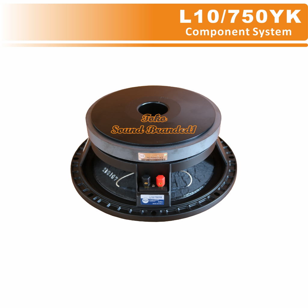 Speaker Component L10750 YK RCF L10/750YK