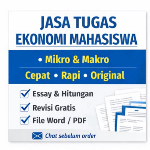 Pendampingan Tugas Ekonomi Mahasiswa | Diskusi & Pembahasan
