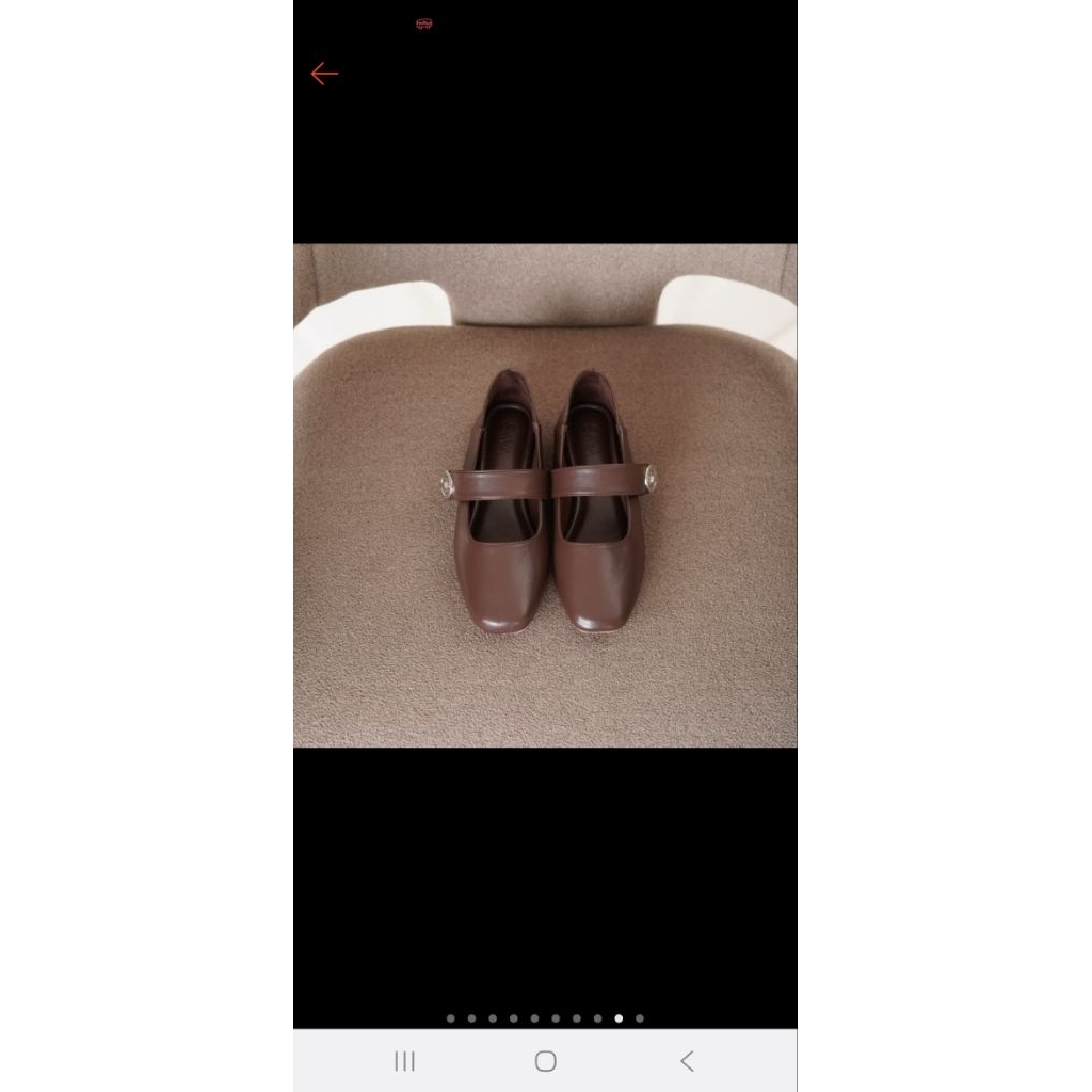 Preloved Sava Rheina Shoes daily flatshoes dan mules