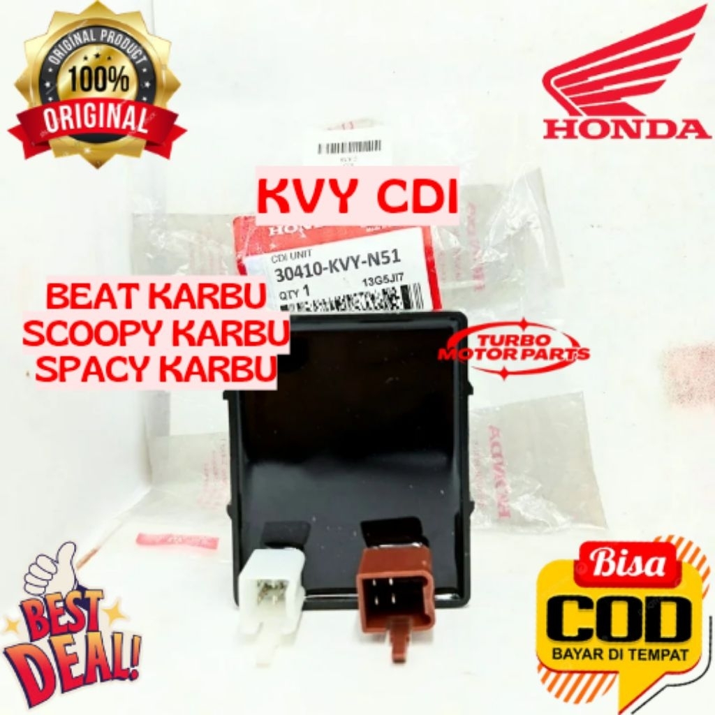 CDI ORIGINAL HONDA KODE KVY, CDI BEAT KARBU, CDI SCOOPY KARBU, CDI SPACY KARBU