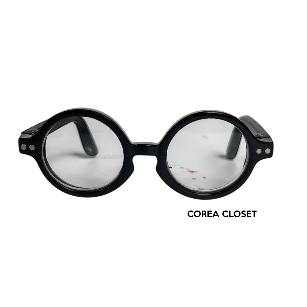 READY STOCK 20cm skzoo upsetduck  ZooPM PenPen PLUSH BABY Ver. doll glasses - Round harry potter gla