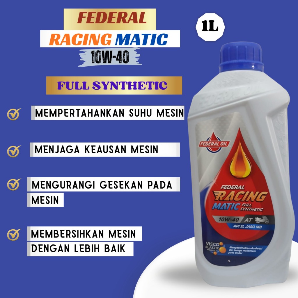 Oli Federal Racing Matic 1L