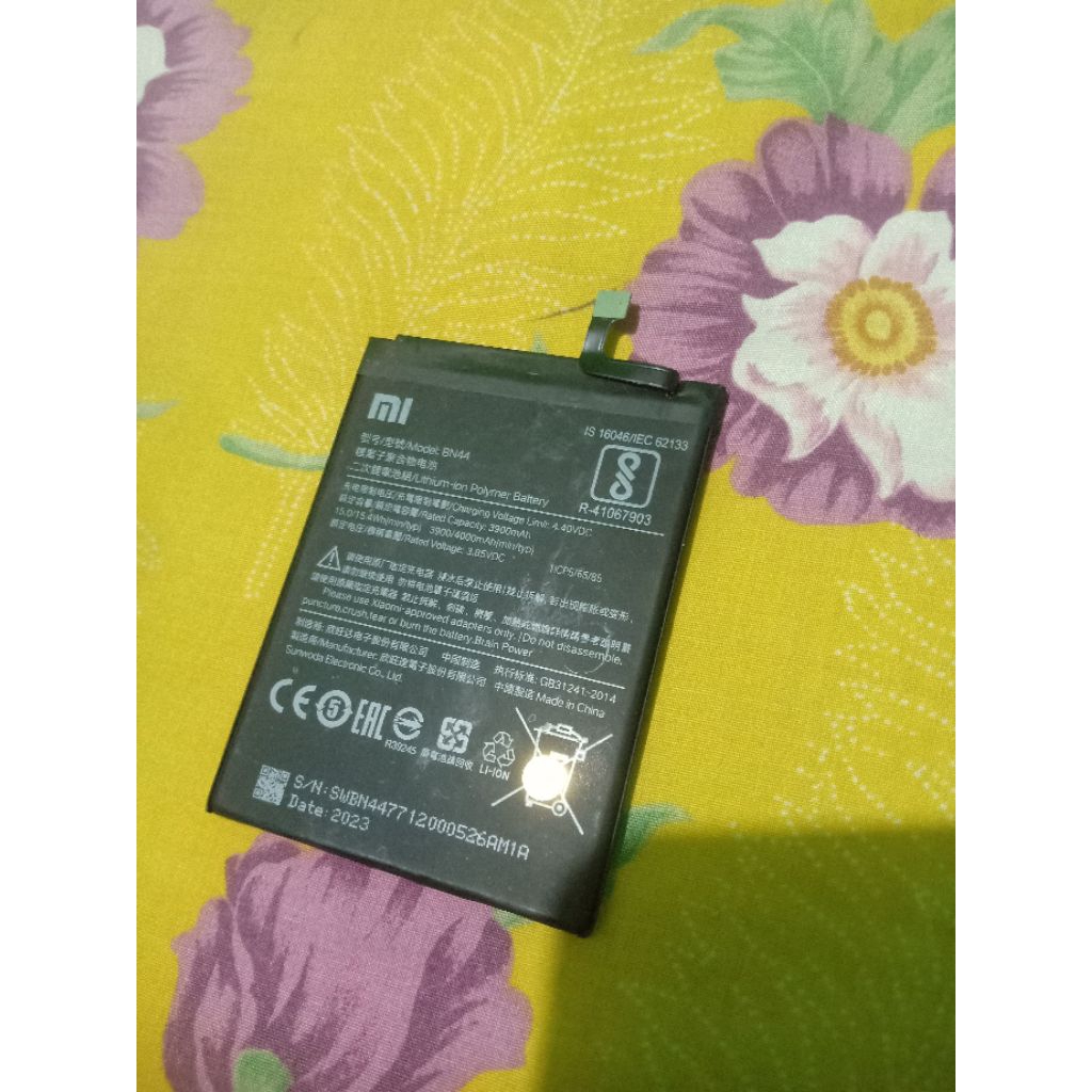 batre copotan bn44 Xiaomi redmi 5plus