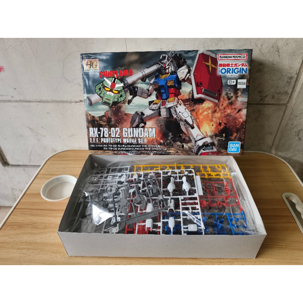 Hg Rx 78 2 gundam the origin