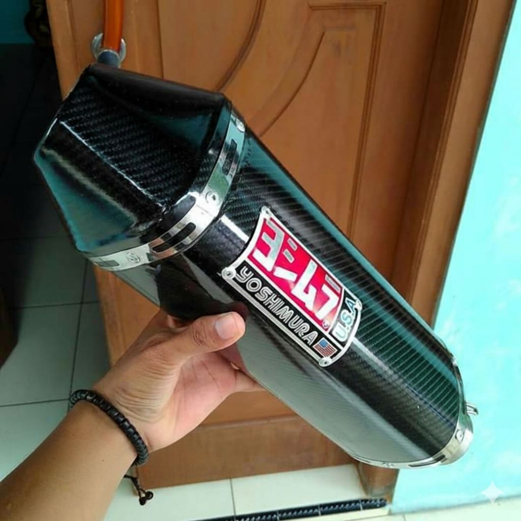 Knalpot Model Yoshimura FULLSYSTEM R25, MT25, CBR 250R, CBR 250RR, Ninja 250 Karbu, Ninja 250 FI, Ne