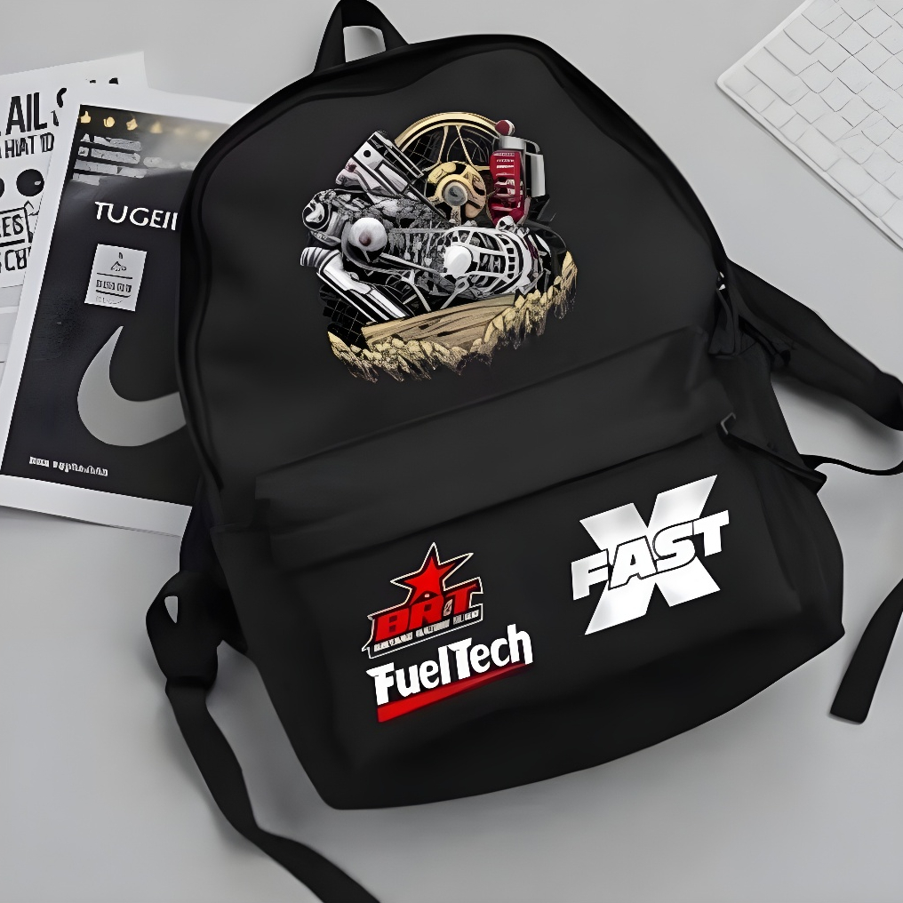 Tas Ransel Bacpack Pria Wanita Canvas Logo Gas Tipis Tipis Sekolah Terlaris Kekinian Besik STM SMP S