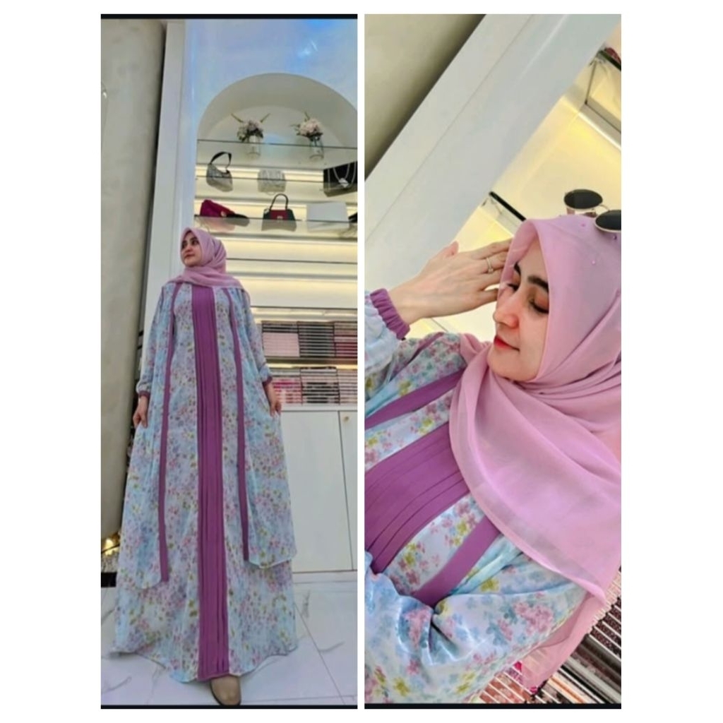 Jannah dress & gamis kancing by ria butik cewek