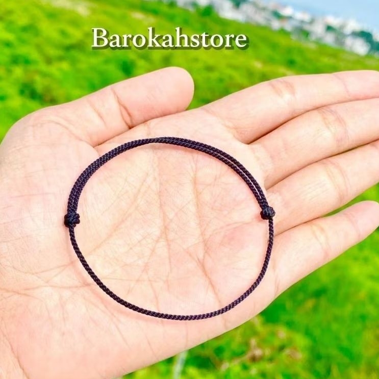 Gelang kenji gelang tali polos simple pria wanita simple