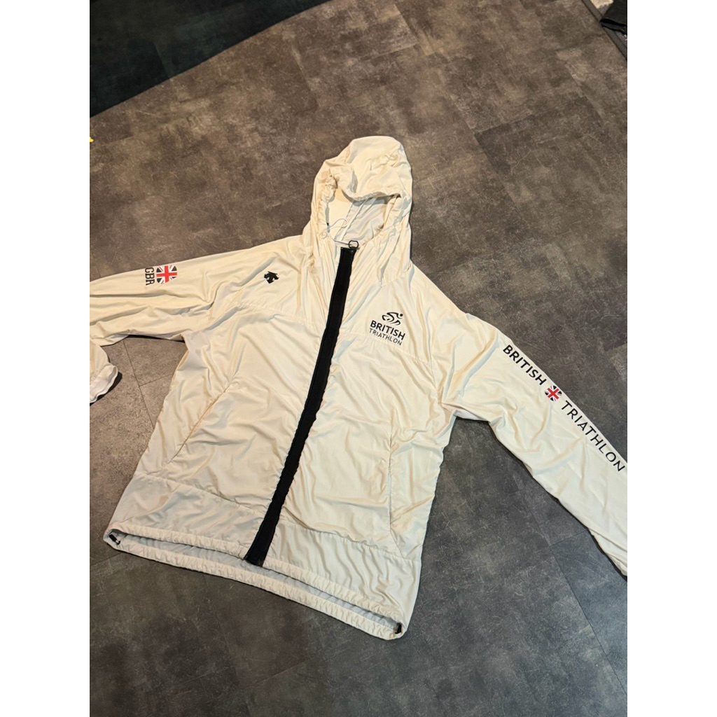 Running jacket descente triathlon jaket lari