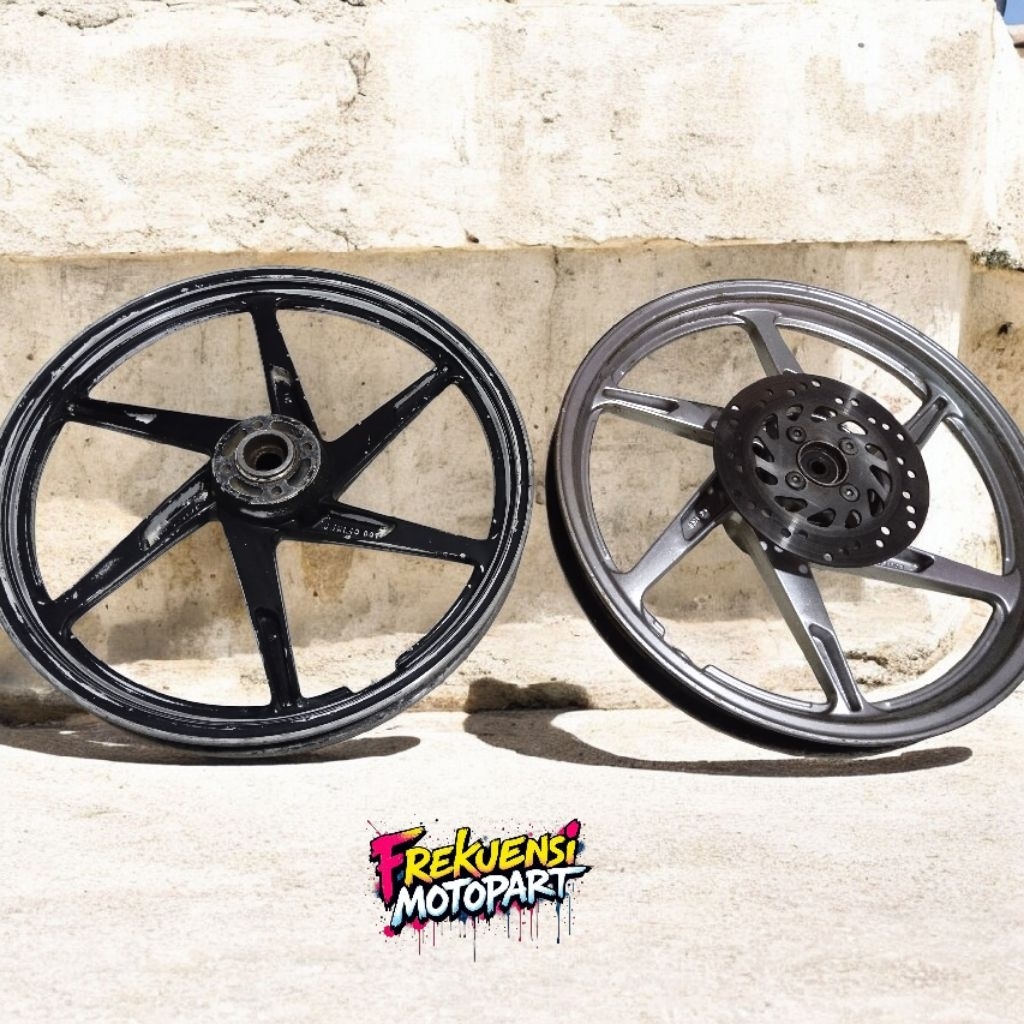 Velg Satria 2Tak/Satria Hiu Dobel disc