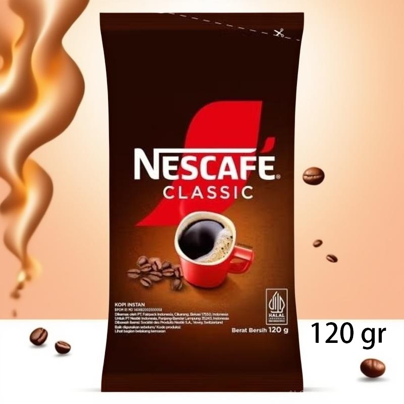 NESCAFE Classic 120gr Vending Machine Kopi Bubuk Halus Nestle Professional