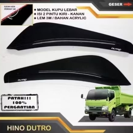 TALANG AIR MOBIL HINO DUTRO. HINO 300. MODEL LEBAR KUPU KUPU