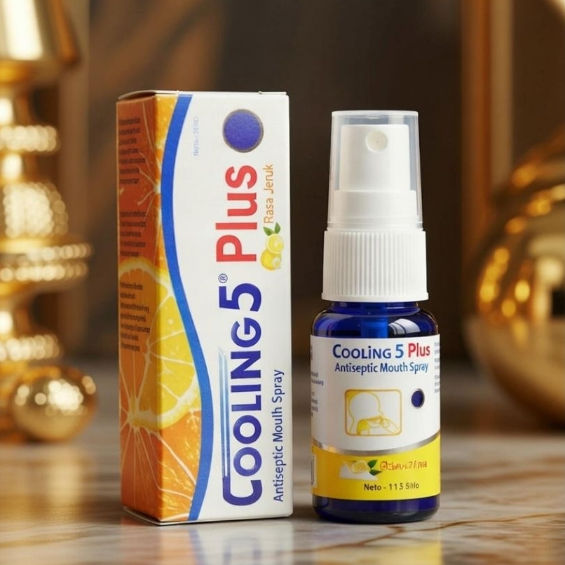 Cooling 5 Plus untuk Sariawan dan Sakit Gigi 100% Asli