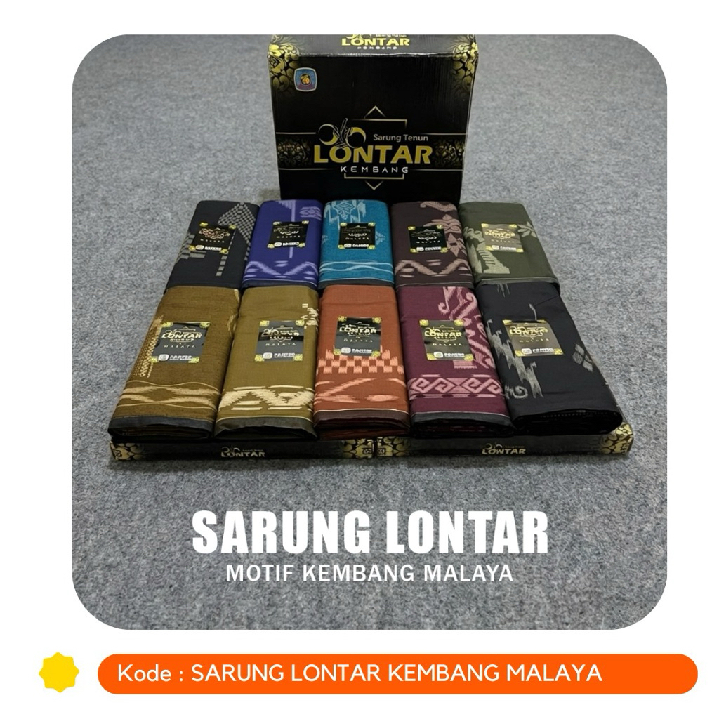 SARUNG LONTAR KEMBANG ECER