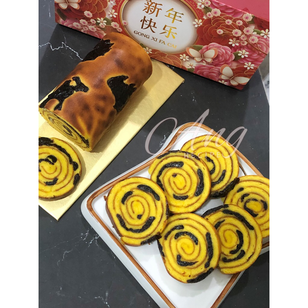 ANG RECIPE Prunes Roll Lapis Prunes Gulung Lapis Legit Prunes