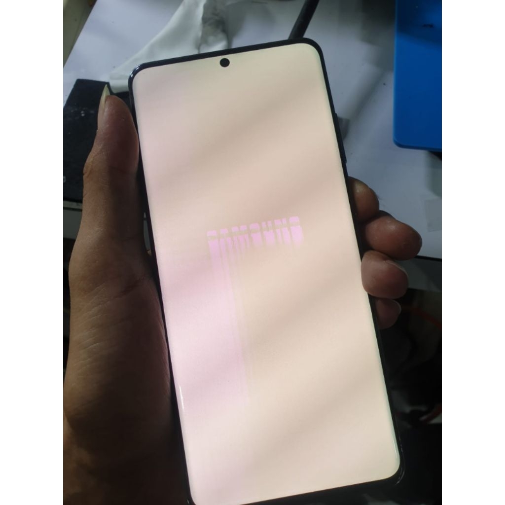 Jasa bonding/service lcd samsung Iphone bergansi