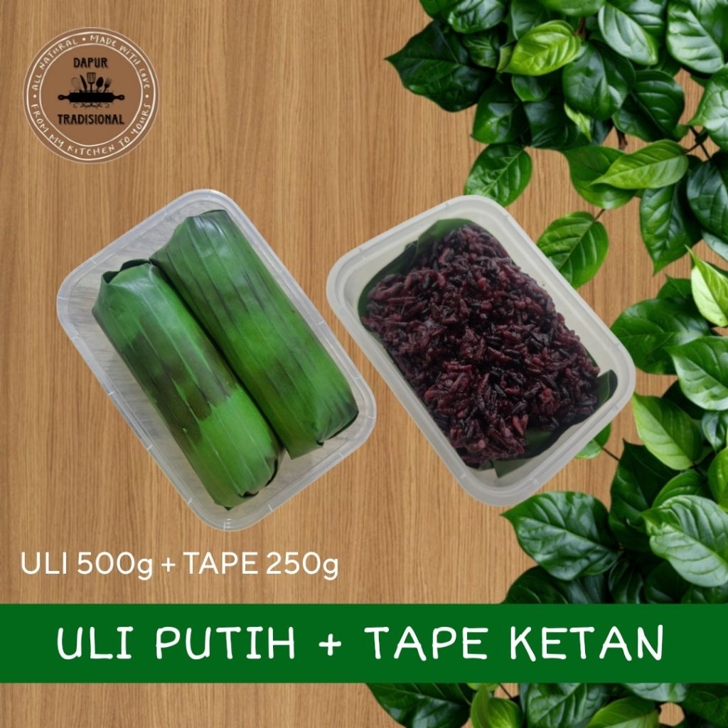 ULI/ULEN PUTIH + TAPE/PEYEUM KETAN (COMBO)