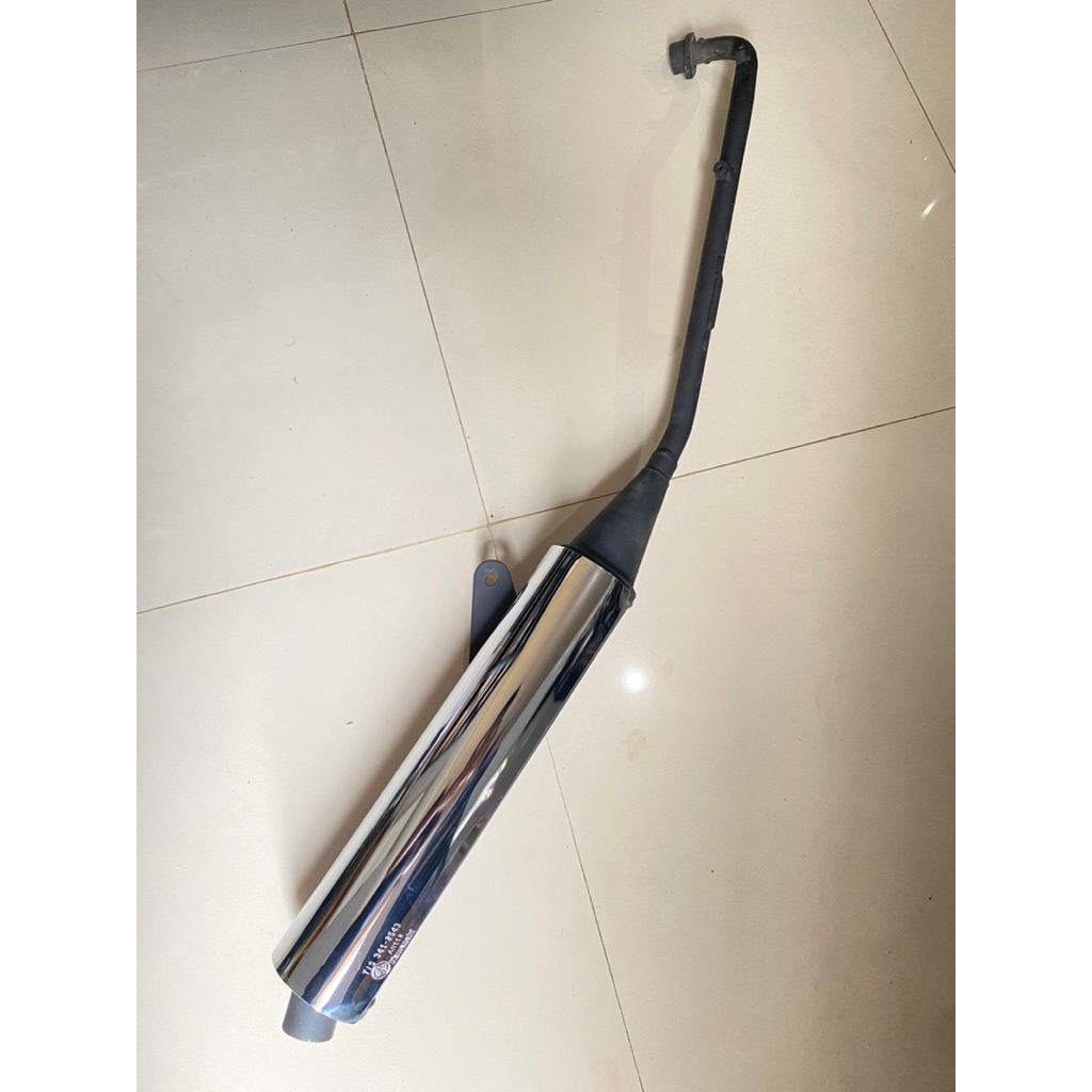 Muffler knalpot MUFFLER EXHAUST KNALPOT KAWASAKI BLITZ R ORIGINAL KAWASAKI NOS