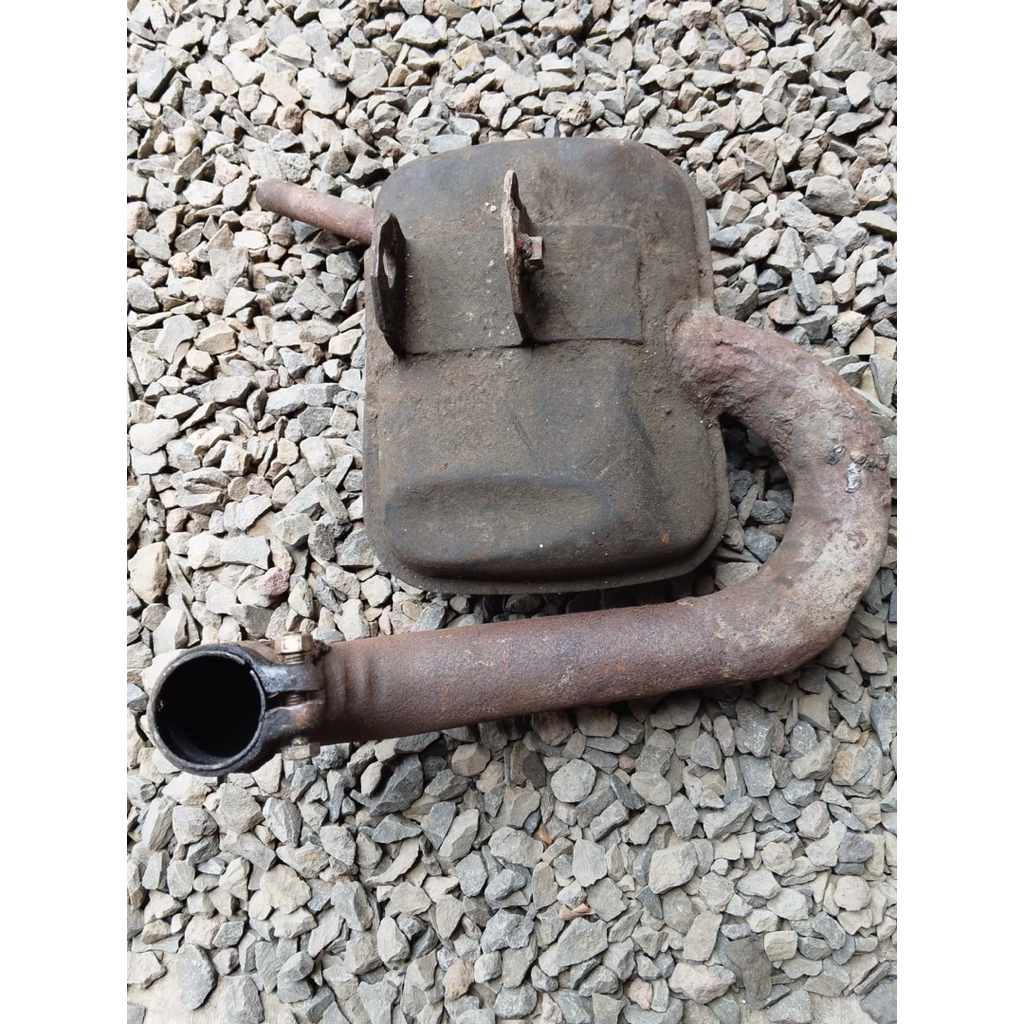 knalpot vespa excel dgm leher kerut