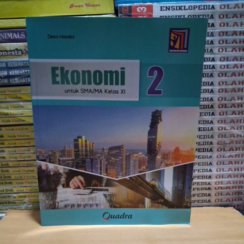 Buku Original Ekonomi SMA MA Kelas 11 Kurikulum Merdeka Quadra