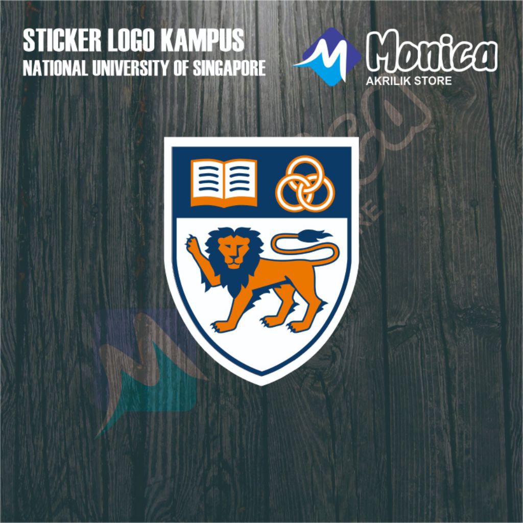 STICKER NUS / STICKER NATIONAL UNIVERSITY OF SINGAPORE