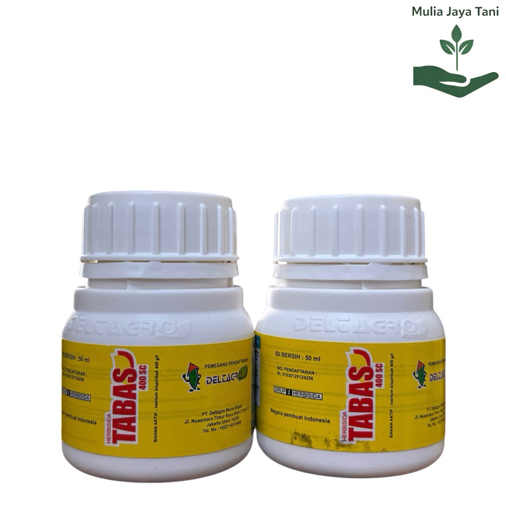 Herbisida TABAS 400SC Kemasan 50ml - Herbisida Selektif Tanaman Padi Tabas