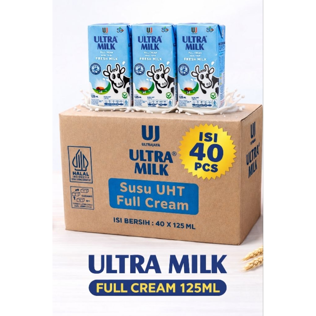 ULTRA MILK FULL CREAM 125ML