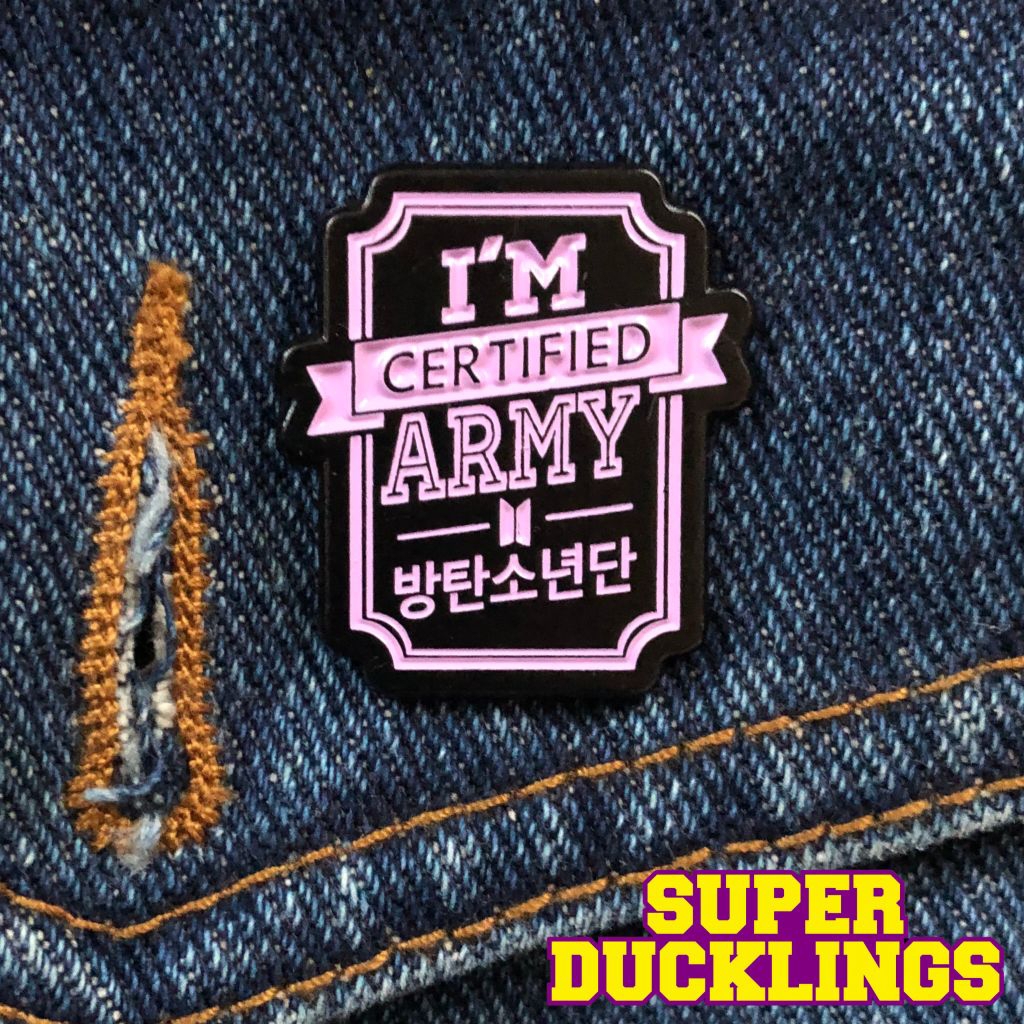 BTS Army Enamel Pin