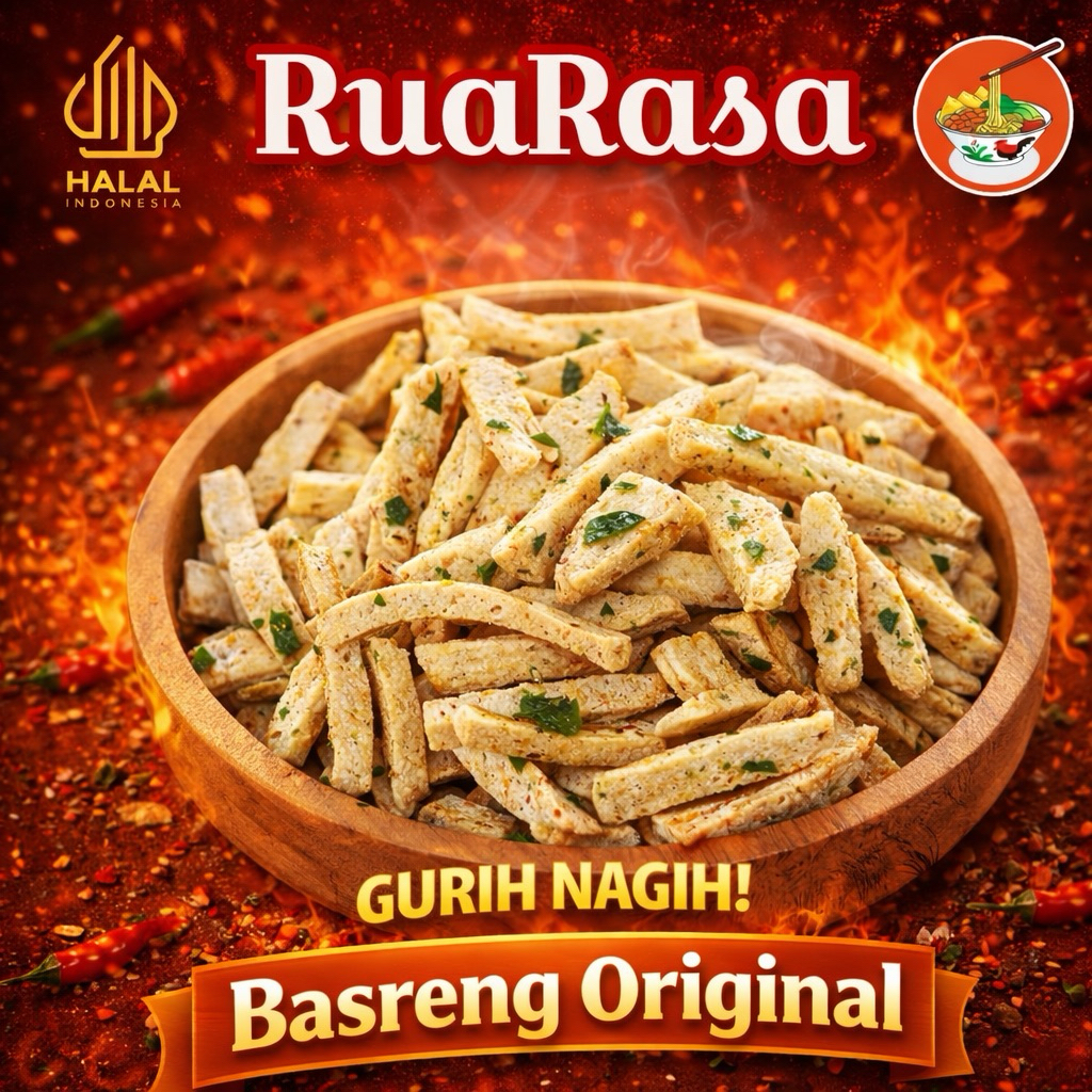 Basreng Original Gurih 100 Gram Termurah Makassar