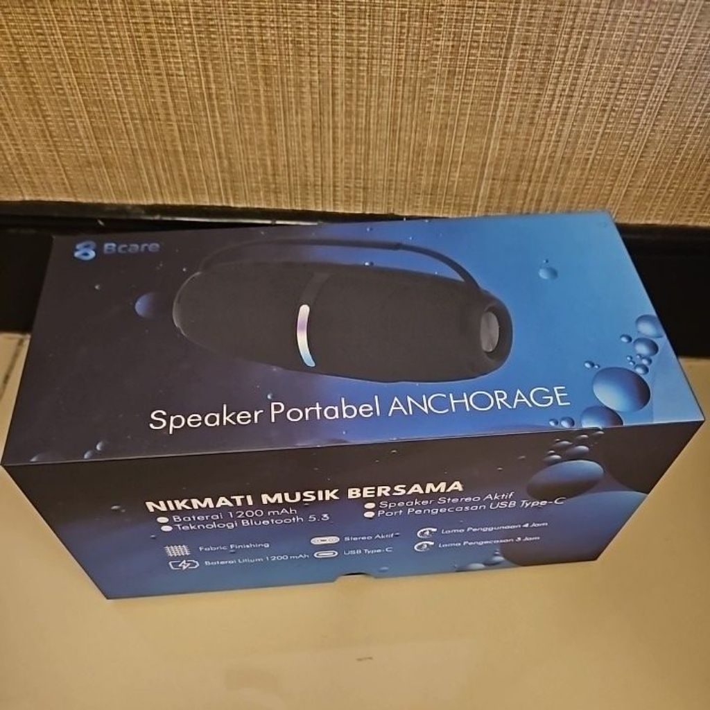 Portable Bluetooth 5.3 Speaker Anchorage Bcare – BARU SEGEL