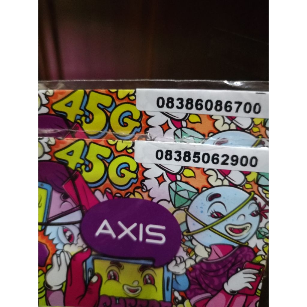 nomor axis 11 digit serian ekor ratusan rapi