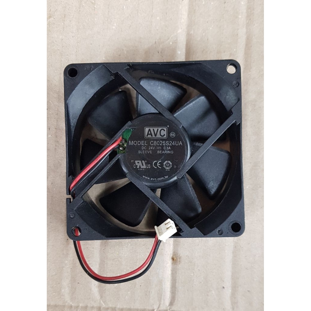 Fan/kipas AVC DC 12V-0.3A 8X8CM 2pin