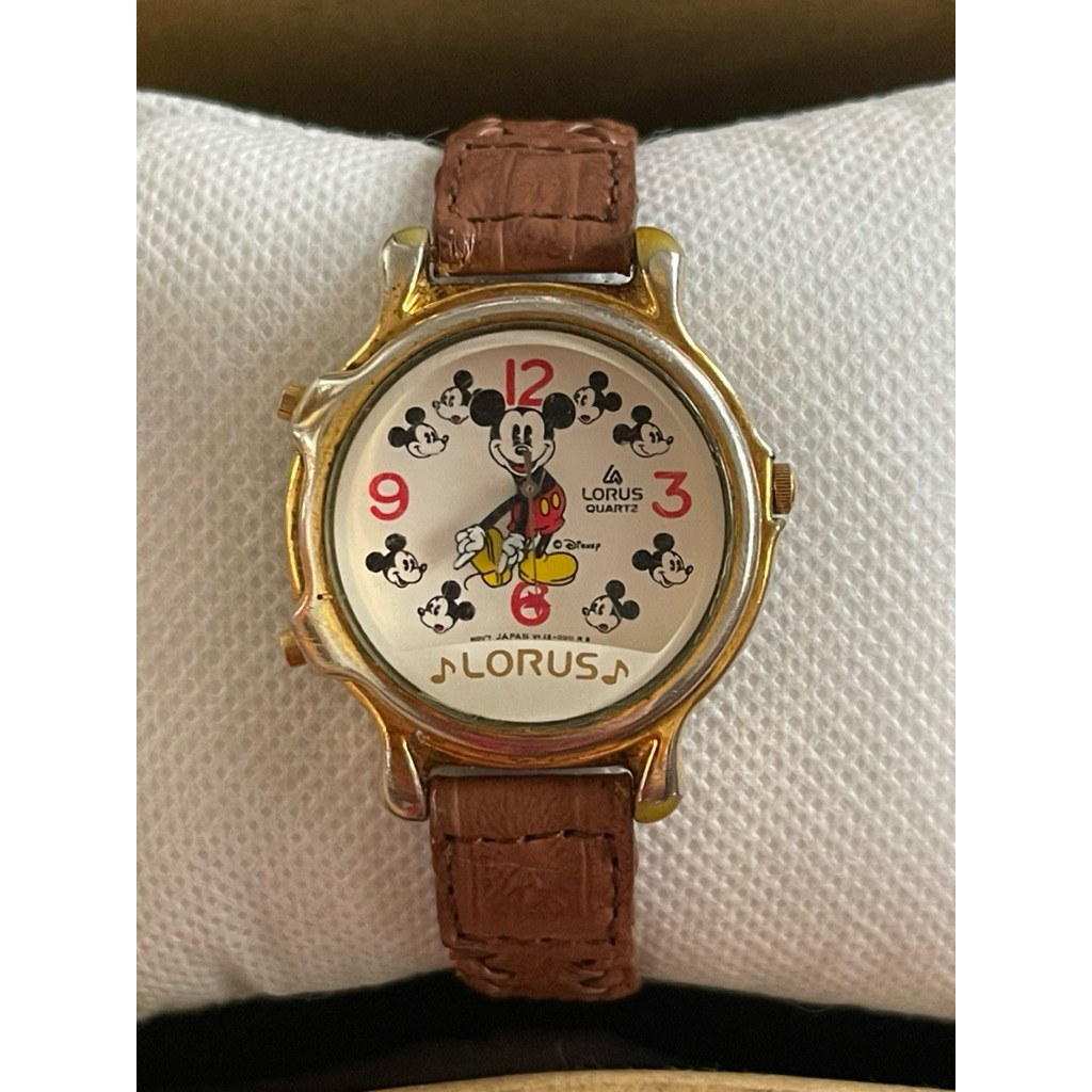 Vintage Lorus Mickey Mouse Musical Watch