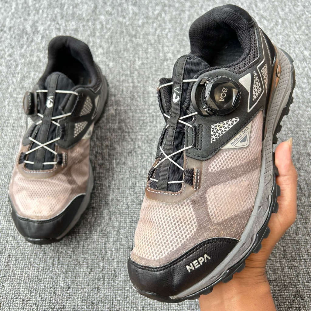 Sepatu NEPA Free Walk BOA System Size 40 Panjang Insole 25.5 cm