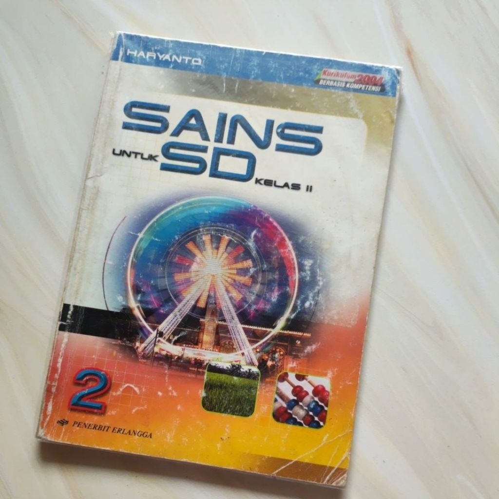 Buku Sains SD Kurikulum 2004 Erlangga Original | Preloved