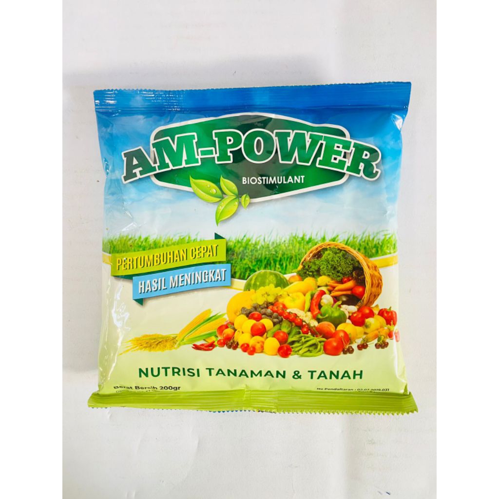 Nutrisi Tanaman dan Tanah AM POWER 200g