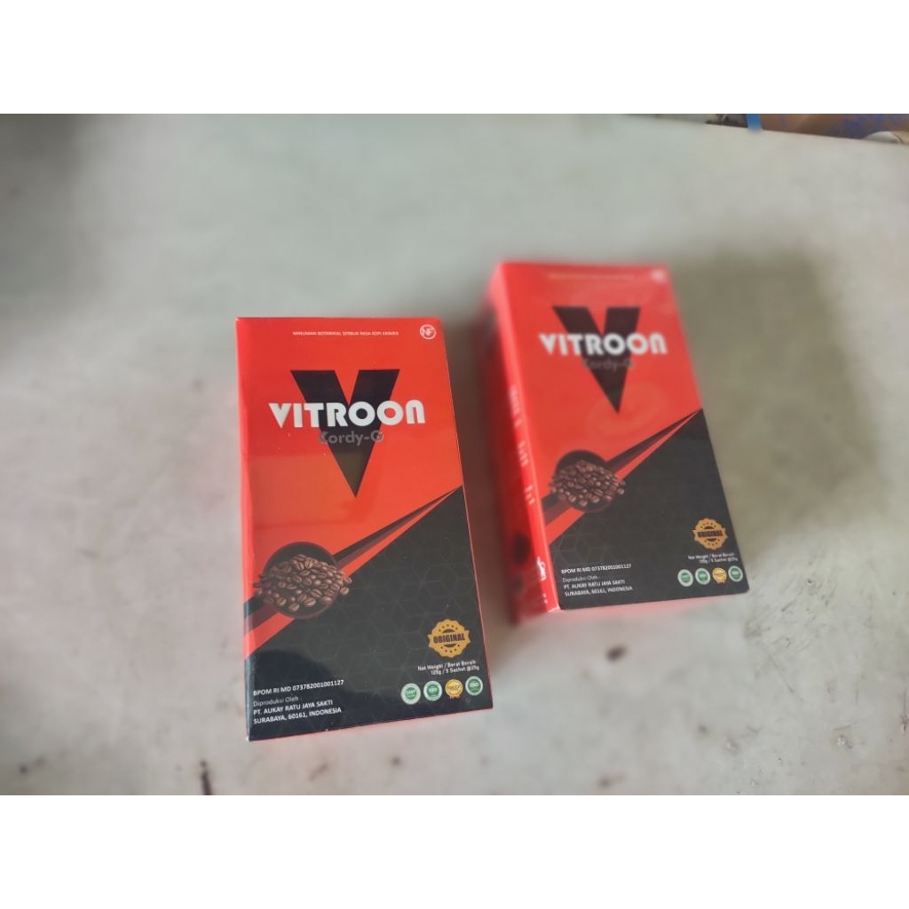 vitroon Cordy G Original Kemasan Baru isi 5 Saset